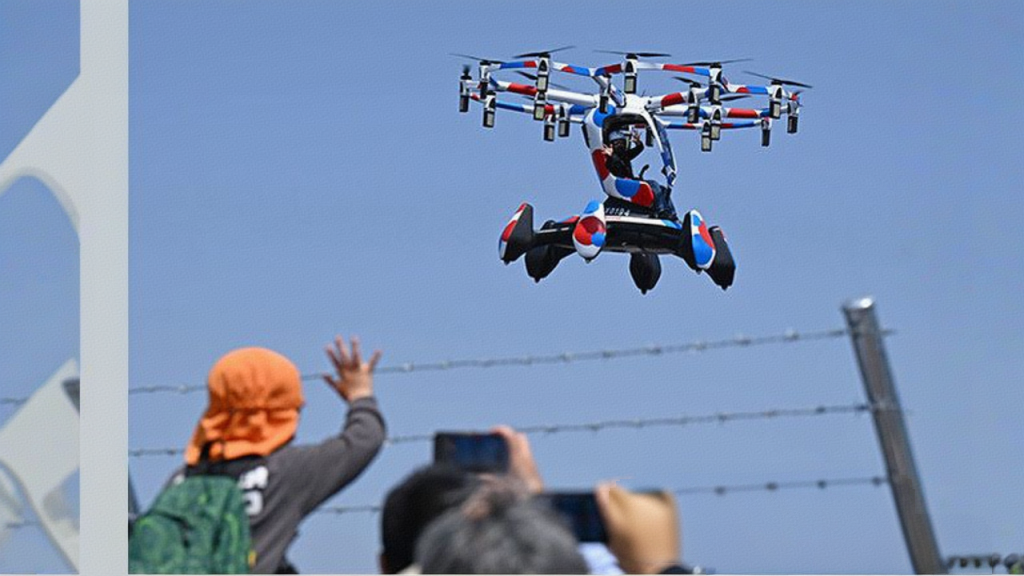 飞行汽车在大阪世博会首飞 预计2028年商业化运营(图1)