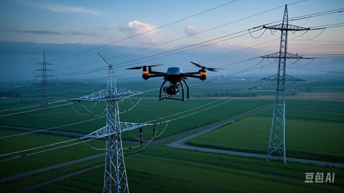 江西吉水：无人机巡检为春检“添翼”，智慧科技守护电力安全(图1)